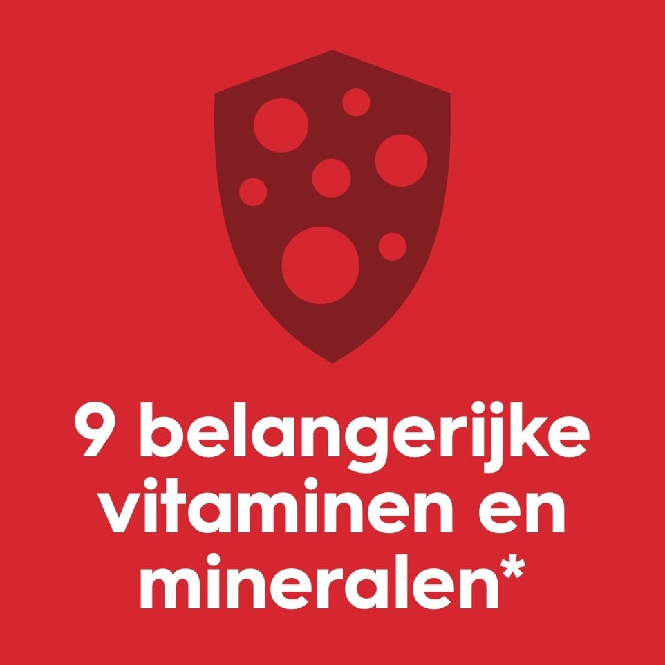 9 belangerijke vitaminen en mineralen*
